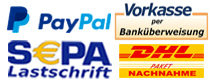 Unsere Zahlungsarten