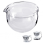 Preview: MONO filio Ersatzglas 17cm für 1.5 Liter Teekanne