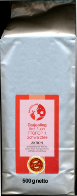 Darjeeling first flush FTGFOP1 500g-Pack