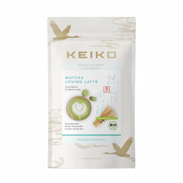 Matcha Loving Latte - Bio Japan 50g Grünteepulver